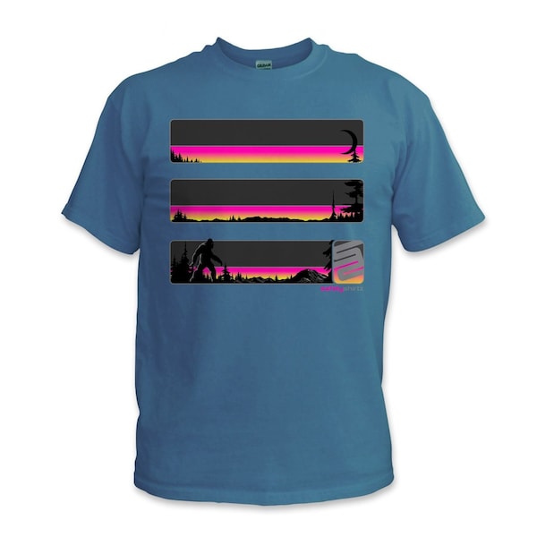 Stealth Sasquatch Reflective High Visibility Tee, Heather Navy, 2XL